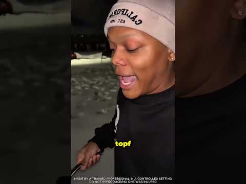 Wasser im Schnee kochen 🔥❄️