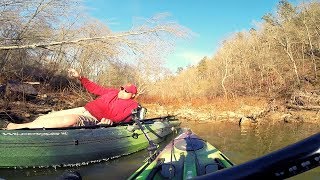 Dad's 1st Time to Kayak Fish: What could go wrong?