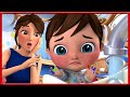 🔴 Bath Song + More - Banana Cartoon 3D Nursery Rhymes Baby &amp; Kids Songs