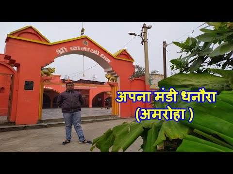 Mandi DHANAURA (Amroha) UTTAR PRADESH,INDIA / अपने क़स्बा मंडी धनौरा (अमरोहा) की एक लाजवाब वीडियो - 동영상