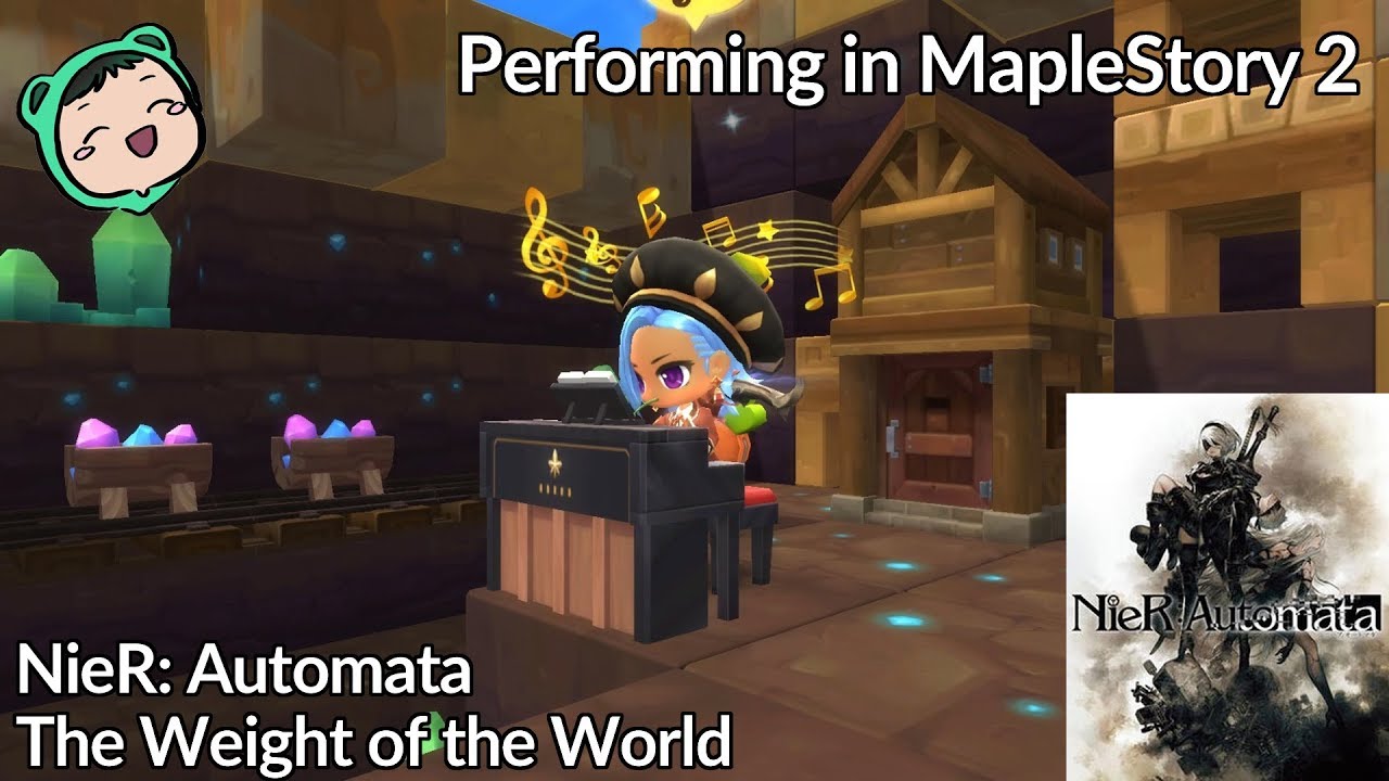 NieR: Automata - The Weight of the World - Performing in MapleStory 2