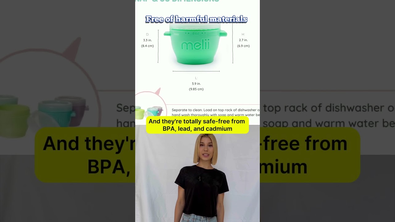 🍼 Perfect Baby Food Hack! 🍓 No Mess, Just Snap & Go! 💡💥