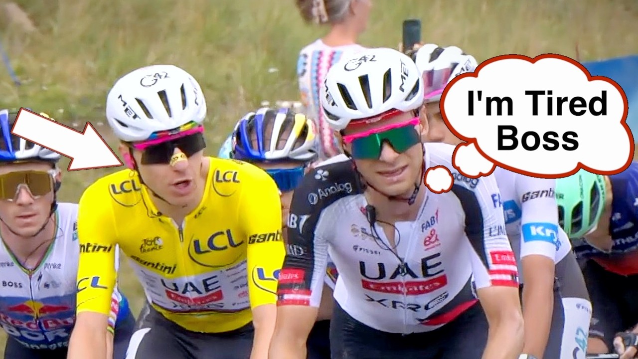 When Pogacar Says You have 5 Minutes More to Pace | Tour de France 2026 Stage 20