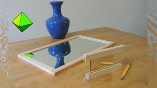 Minimalist Mirror Framing (& glass cutting)