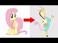 MLP Fluttershy as Discord My Little Pony