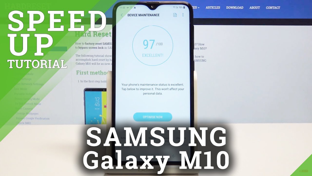 How to Speed Up Samsung Galaxy S10 – Optimization Process / Boost