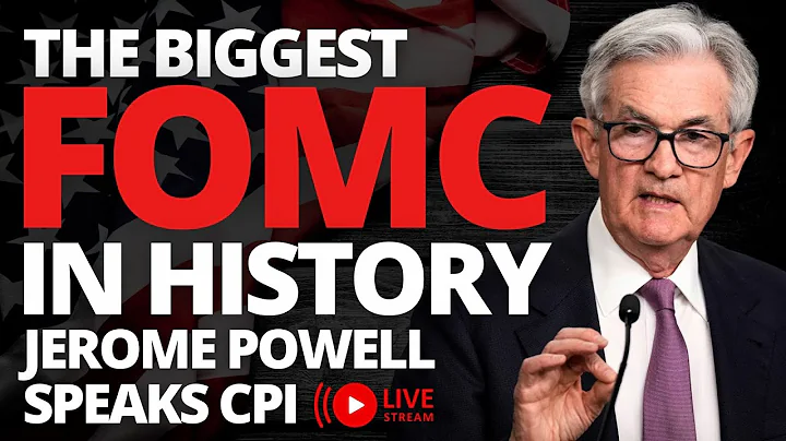 🔴 Official FOMC Live Stream: Jerome Powell Interest Rate Decision QT & QE
