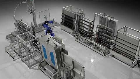 Erdman OMRC (One Man Robotic Cell) for IG Production