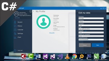 Login Cap 6/ Editar Perfil de Usuario, Contraseña, Validaciones-C#, Sql, POO, Capas- N. Intermedio