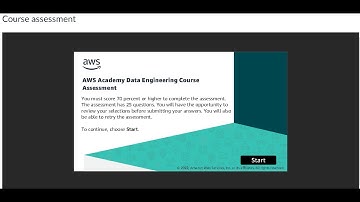 AWS Academy Data Engineering Course Assessment Answers