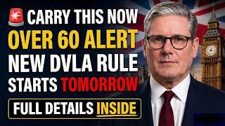 🚨 DVLA Warning for Over 60s New Rule Begins TOMORROW Don’t Drive Without This!