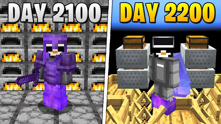 I Survived 2,200 Days in HARDCORE Minecraft...