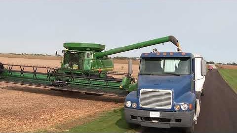 2010 John Deere 9870 STS Combine - Soybean Harvesting - Lenawee County - Harvest 2020