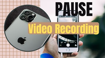 How to Pause or switch camera while Video recording in iPhone