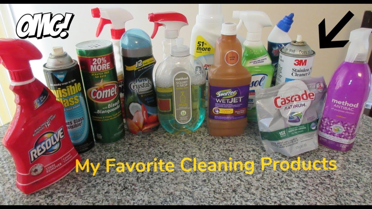 My Favorite Cleaning Products YouTube