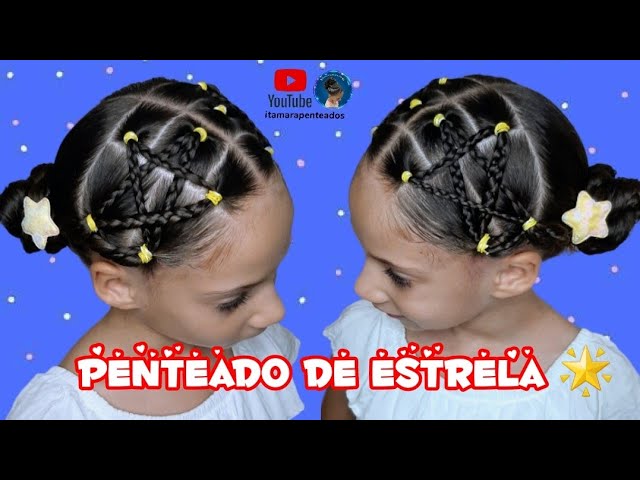 47 ideias de Penteados para cabelo infantil