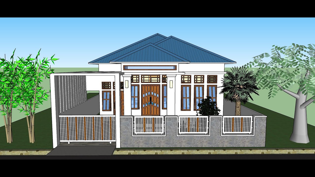  Rumah Minimalis Nan Elegan  di Lahan 10 x 18 meter YouTube