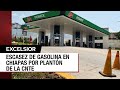 Chiapas enfrenta crisis de gasolina por toma de la CNTE a Pemex