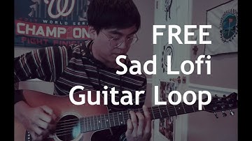 "Left Alone" - Sad Lofi Acoustic Guitar Loop Sample | 114 bpm (FREE for nonprofit)