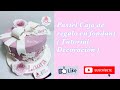 Pastel caja de regalo en Fondant (Tutorial de decoración)