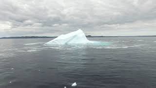 iceberg drone footage