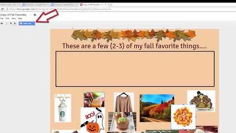 Using Google Docs and Drawing for Interactive Digital Content
