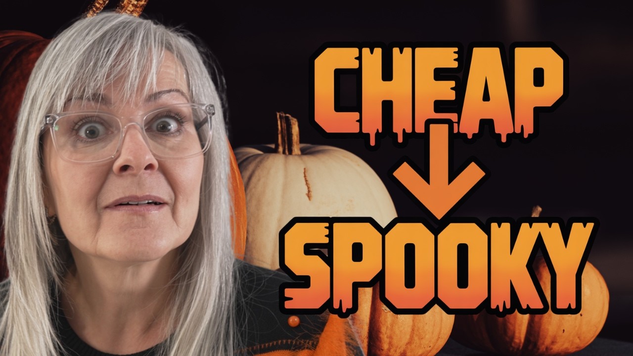 Turn Cheap Thrift Finds into Spooky Halloween Decor - YouTube