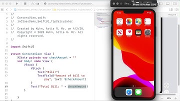 IMS 351: SwiftUI - SwiftUI Tip Calculator, pt 1