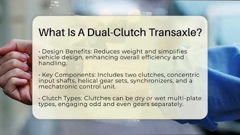 What Is A Dual-Clutch Transaxle? - Talking Tech Trends