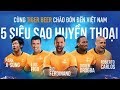 TRỰC TIẾP: 5 huyền thoại thi đấu với đội bóng Việt Nam