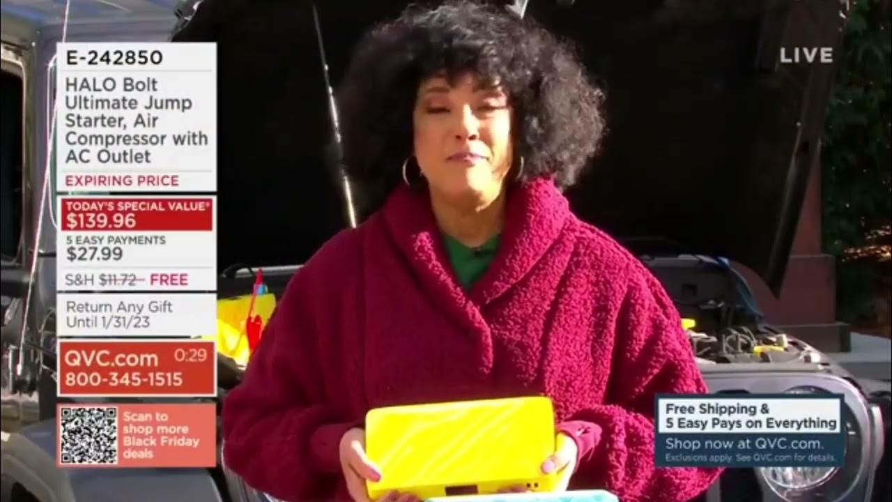 HALO Bolt Ultimate Jump Starter, Air, Compressor with AC Outlets LF