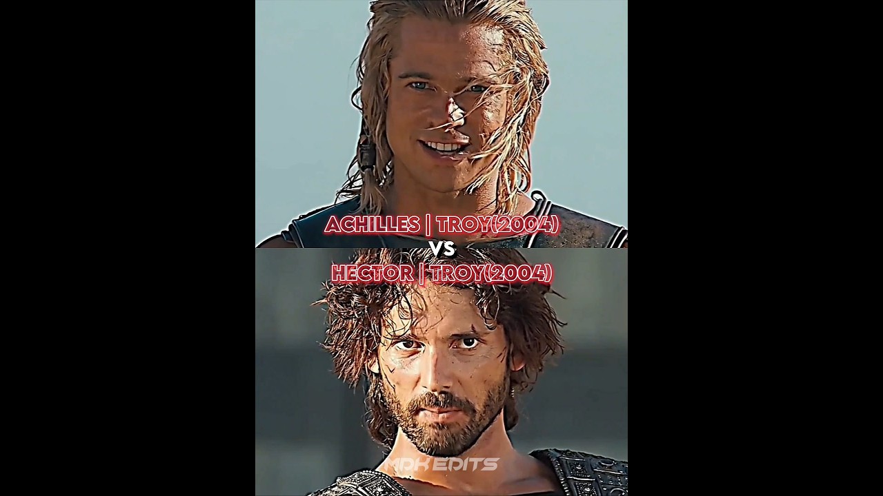 Achilles vs Hector(Troy,2004) #troy #vs #1v1 #shorts