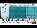 OLFA Super-Sized Self-Healing Cutting Mat Un-Boxing | Lea Louise Quilts