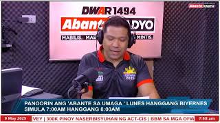 Abante sa umaga | Alvin Que swak pa rin sa kidnap-slay case | May 9, 2025