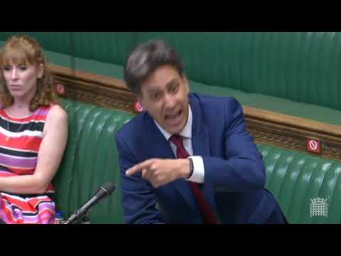 Ed Milliband Commons Speech 14/9/2020