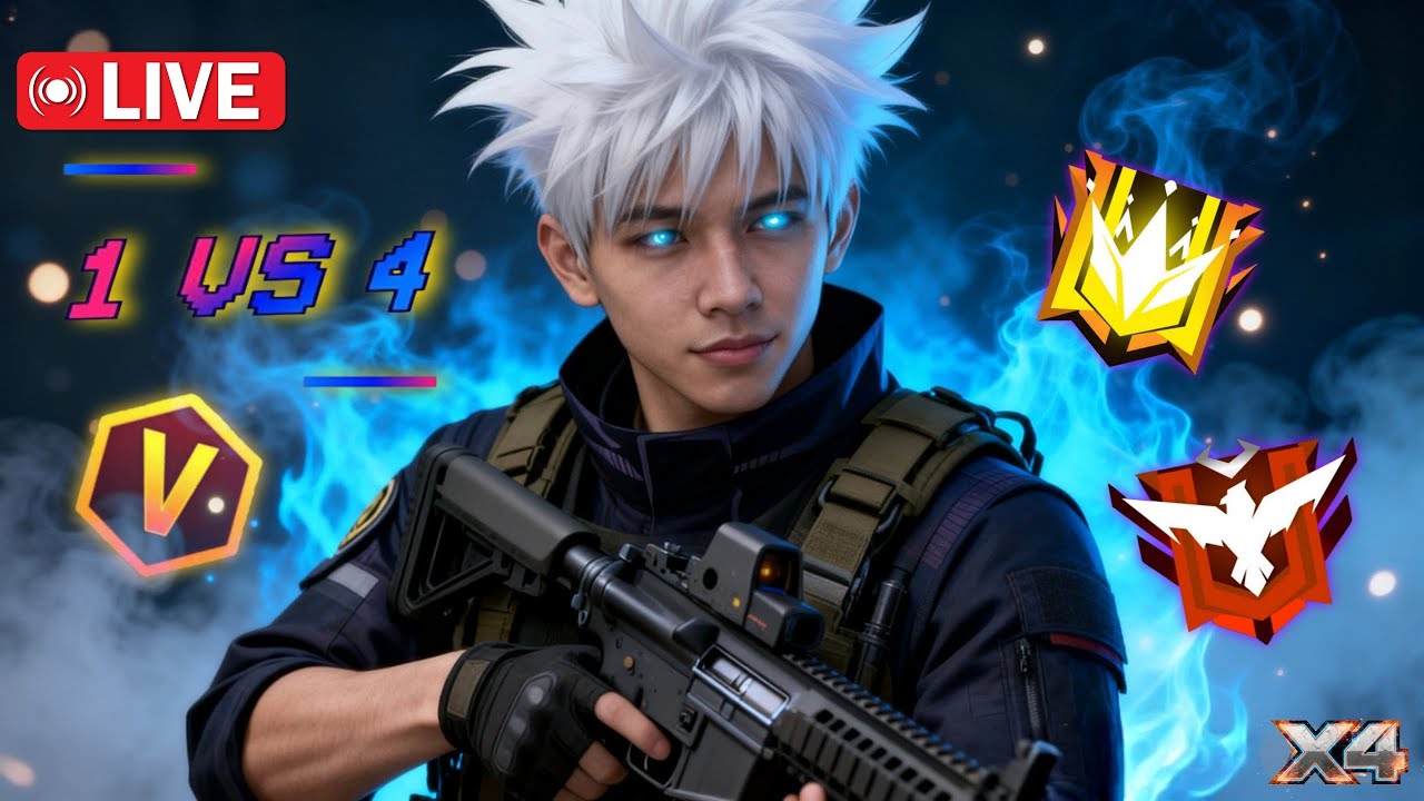 FREE FIRE LIVE | ស្វាគមន៍មកកាន់ការឡាយGOJO  X4 GAMING FF😍❤️