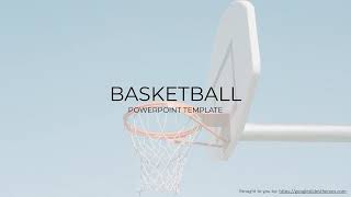 Basketball Google Slides Theme screenshot 1