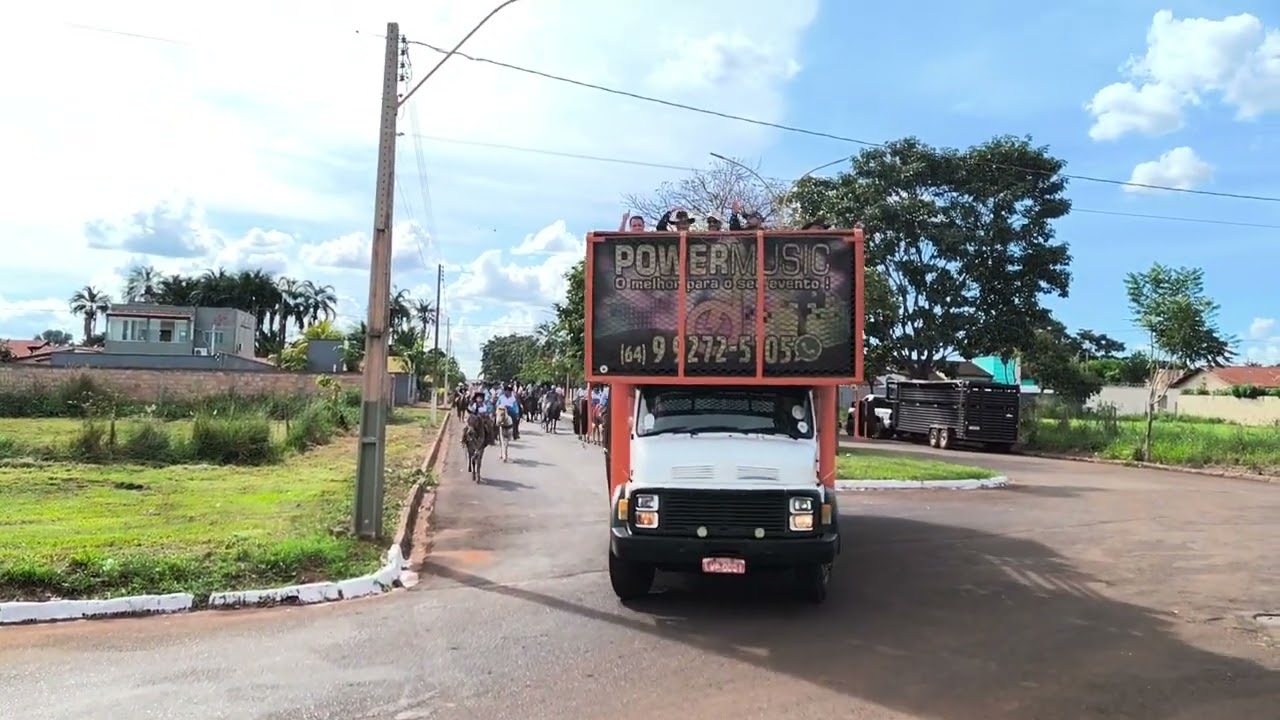 Cavalgada em Cachoeira Dourada GO 10/5/2025 parte 18