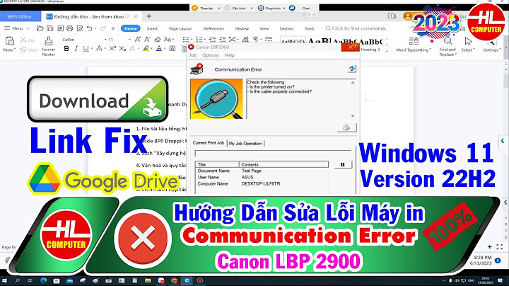 Caimay in canon 2900 báo lỗi already exit.overwrite file năm 2024