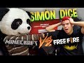 JUEGO SIMON DICE EN MINECRAFT CON HECTORINO - PANDA