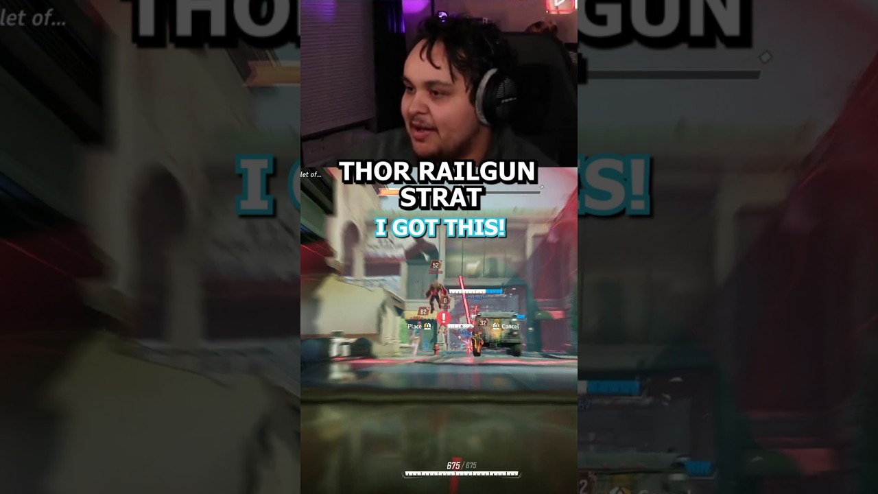 try the Thor Railgun strat in your next COMP game 😈