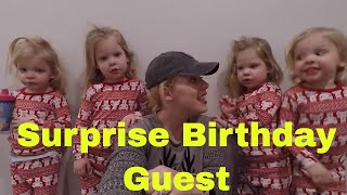 THE GIRLS FIND OUT WHO THEIR SPECIAL VISITOR WILL BE AT THE BIRTHDAY PARTY