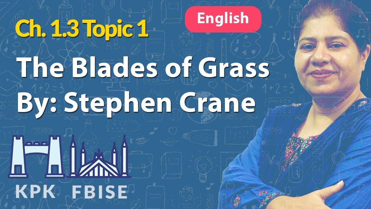 12th Class Federal Board English Live Lecture 1, Unit 1.3, The Blades