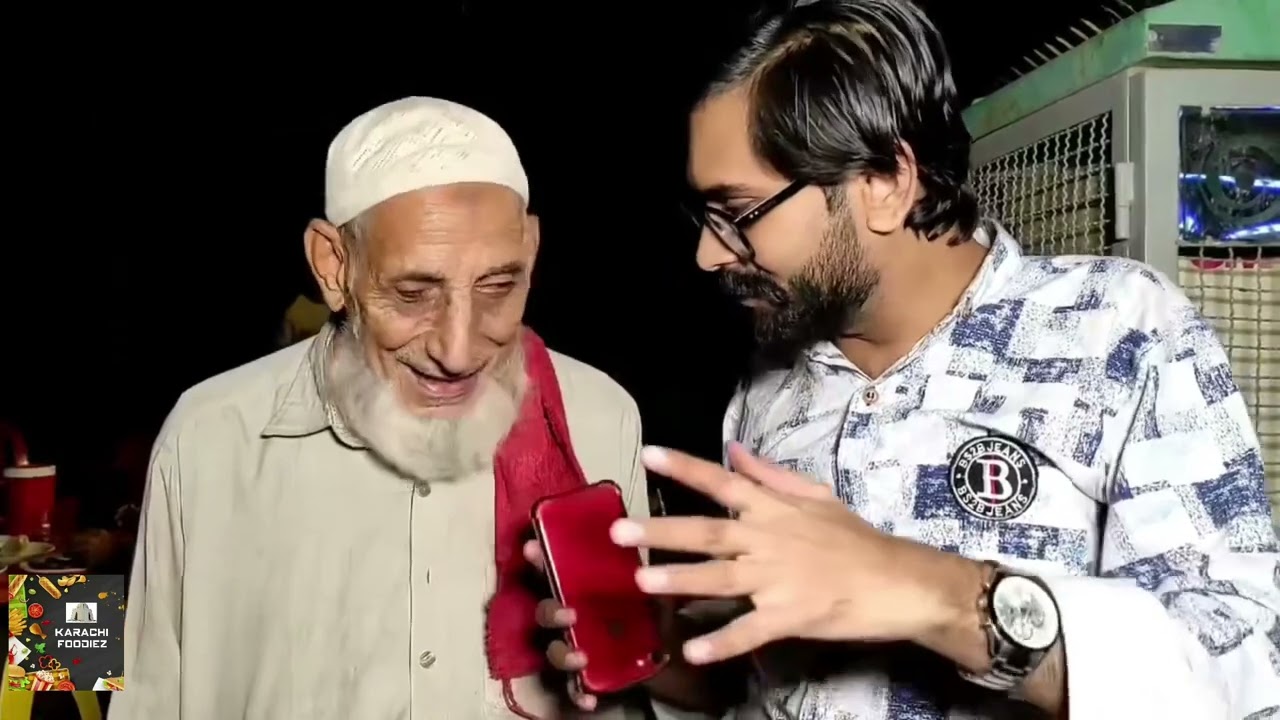 75 years old Man Working on Fish Point since 35 Years
