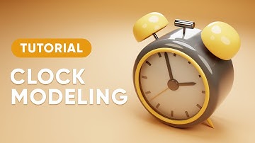 Alarm Clock Modeling Blender Tutorial | Pixorbs