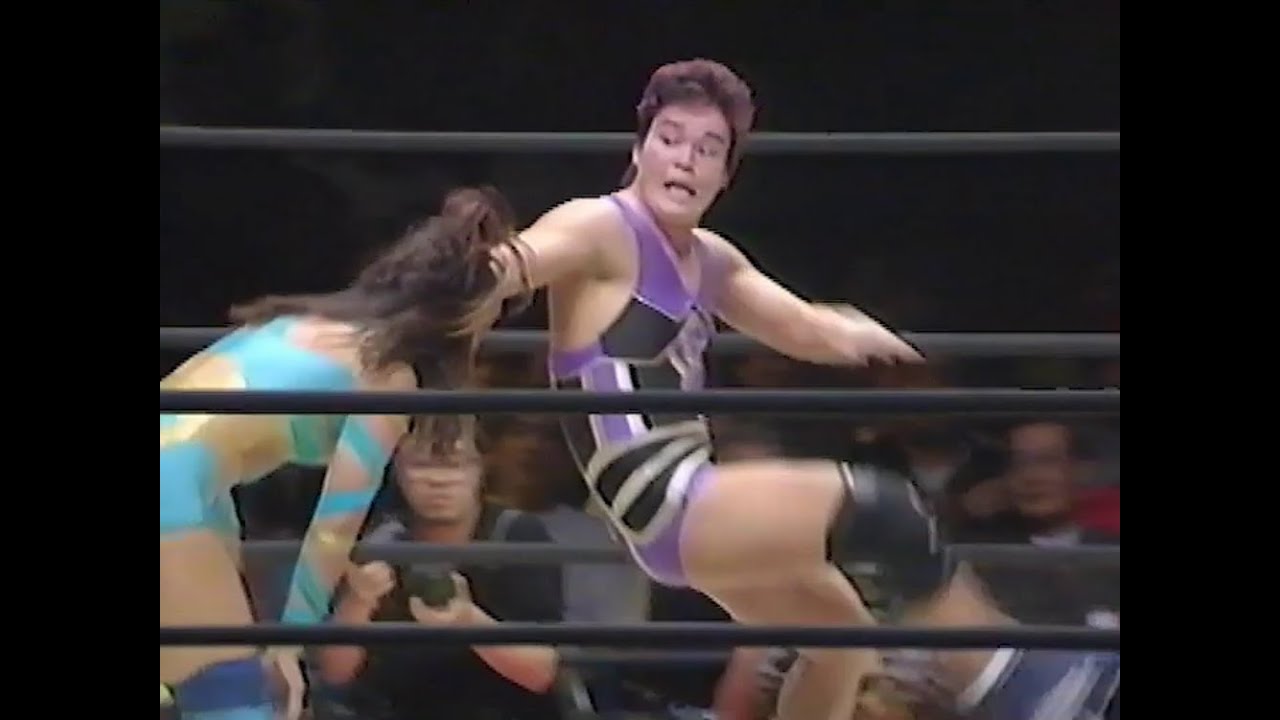 井上貴子、長谷川咲恵 vs 神取忍、紅夜叉　1993年10月9日　東京ベイNKホール