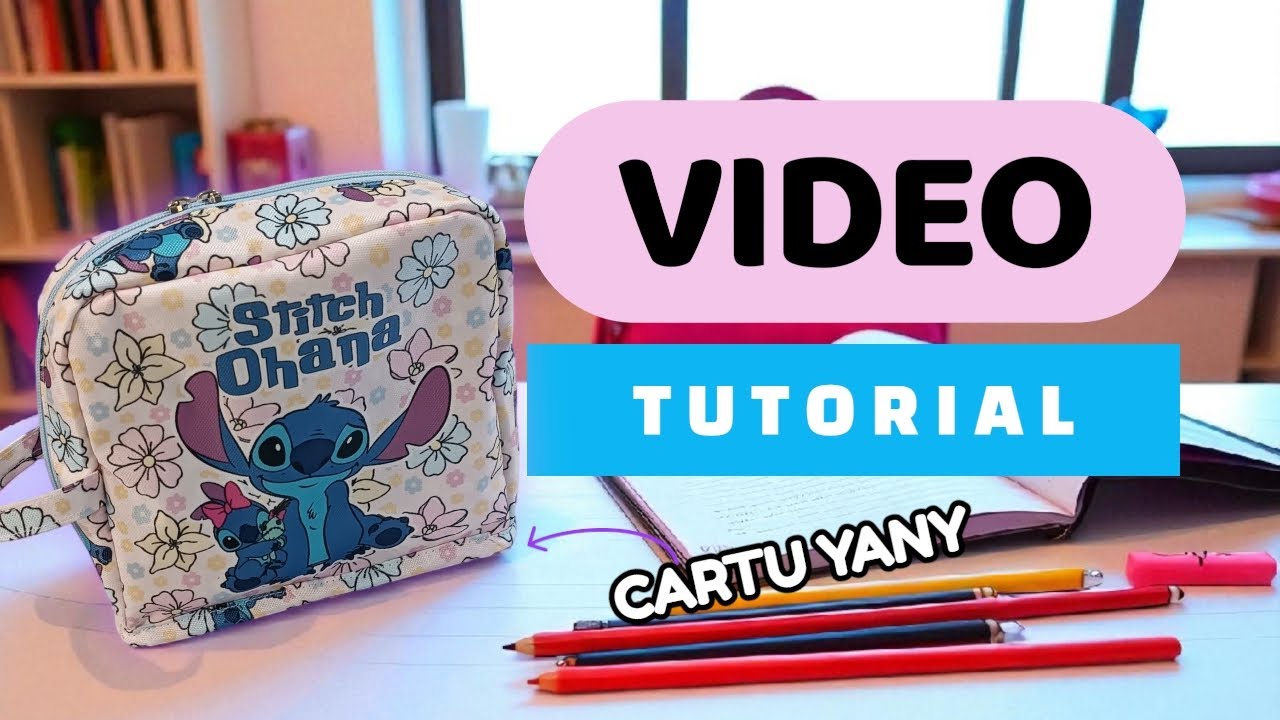 CARTUCHERA YANI ✨ Paso a Paso Súper Fácil | Costura Creativa