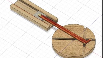 Fusion 360  Conrod Three slider Mechanism