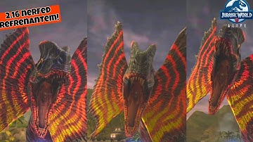 REFRENANTEM NERF!  Does it Change Much for this Strong Apex?? New Jurassic World Alive Dominion 2.16