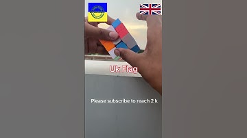"British Brain Teaser: A Step-by-Step Approach to Creating the UK Flag on a Rubik